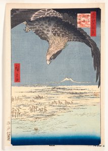 Fukagawa Susaki e Jumantsubo, 1857 (xilogravura)