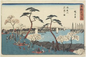 Monte Gotenyama em flor, 1830-1844