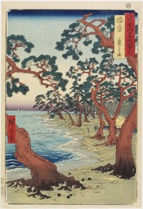 Harima - praia de Maiko, dezembro de 1853