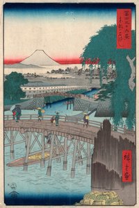 Uma razão parte B, 1858. de Utagawa Hiroshige