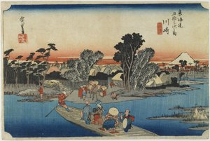 Kawasaki - Balsa em Rokugo, c. 1833