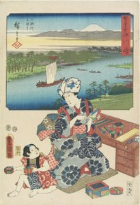 Kawasaki, julho de 1854