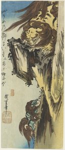 Leoa e filhote, 1832-1834