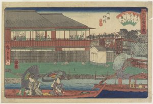 O_noshi em Yanagibashi em Ryo_goku, c. 1835-1842