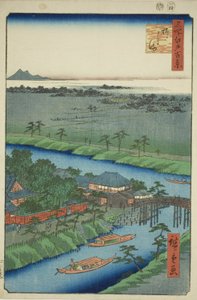 Yanagishima, da série `` Ridge dre d fa net s views of Edo (One Famous Views of Edo)