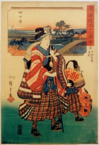 Yokkaichi de Utagawa Hiroshige