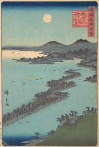 A palavra Amanohashidate, 1859-61.