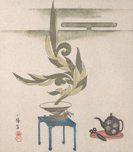 Arranjo de flores, século XIX. de Utagawa Itchinsai