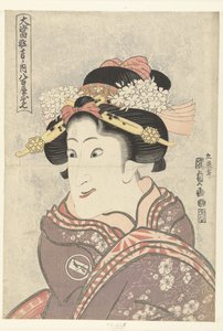 Iwai Hanshiro V no papel de Yaoya Oshichi
Yaoya Oshichi (título sobre o objecto)
De peças de grande sucesso (título da série)
Oatari kyogen no uchi (título da série sobre o objecto) de Utagawa Kunisada (I)
