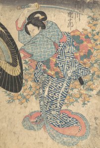 Impresso, século 19., século 19. de Utagawa Kunisada
