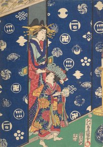 Impresso, século 19., século 19. de Utagawa Kunisada