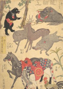 Impresso, século 19., século 19. de Utagawa Kunisada