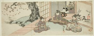 Instrumentos de senhora de Utagawa Kuniyasu