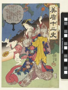 Sinal da lebre de Utagawa Kuniyoshi