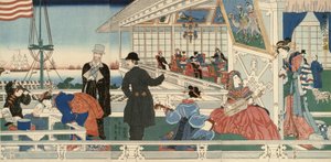 Um edifício mercantil americano em Yokohama