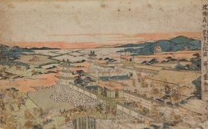 Ataque a uma fortaleza de Utagawa Toyoharu