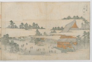 Oito vistas de Edo, ca. 1771. de Utagawa Toyohiro