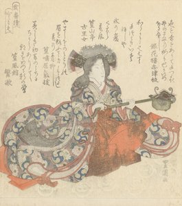 Segawa Kikunojô como Tomoe Gozen, c.1825-29 (cor xilogravura)
