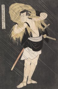 O Ator Otani Tomoemon no Papel de Ono Sadakuro, da série Imagem dos Atores..., ca. 1795. de Utagawa Toyokuni I