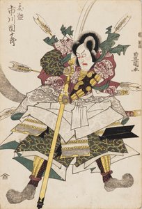 Ukiyo-Foto de Hayashi t-Ichikawa Dan Juro Medical V, c1780-1825 de Utagawa Toyokuni I