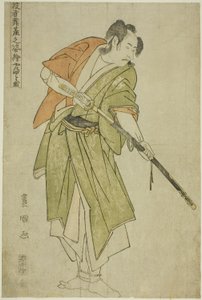 Yamatoya: Bando Mitsugoro Ii s Ii Genzo, rom teserie s "Portrai ts of a c and rs on S Tage" de Utagawa Toyokuni I