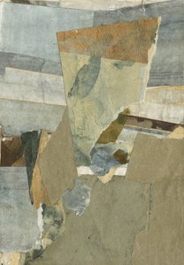 Colagem abstrata da Terra de Ute Rathmann