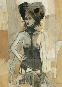  Figura feminina abstrata