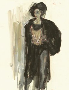 Mulher elegante e na moda de Ute Rathmann