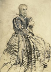 Retrato de uma mulher elegante de Ute Rathmann