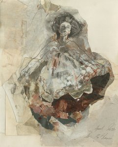 Figura de mulher etérea de Ute Rathmann