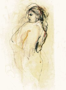 Figura feminina expressiva de Ute Rathmann