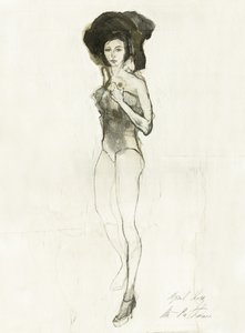 Desenho de figuras de moda de Ute Rathmann