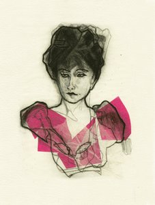 Retrato Rosa Moderno de Ute Rathmann