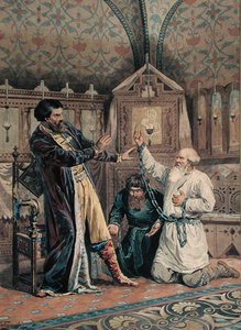 Corte de um boiardo de V Belousov