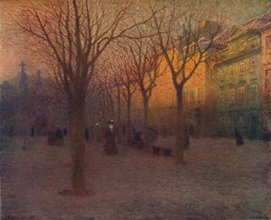 Ilha de Kampa, Praga, c1879-1906, 1906