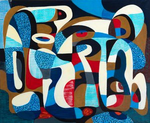 Sonho de pássaro, 2019 (acrílico sobre tela)