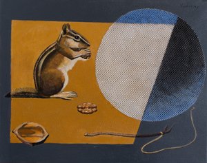 Chipmunk Escape The Trap, 2021 (acrílico sobre tela)