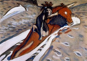 Rapto de Europa 1910 por Valentin Serov de Valentin Aleksandrovich Serov