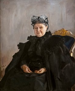Retrato de Maria Fyodorovna Morozova de Valentin Aleksandrovich Serov