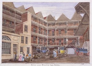 Bull and Mouth Street, Londres, 1806
