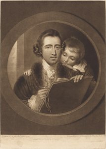 Benjamin West, Esqr R.A. e Seu Filho RI West, 1773.