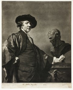Sir Joshua Reynolds de Valentine Green