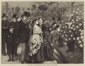 Um espetáculo de rosas nos jardins da Sociedade Hortícola, South Kensington