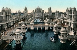 Corte de Honra, Exposição Internacional Imperial, Londres, 1909.