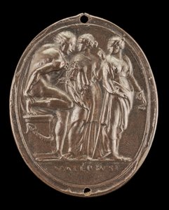 Orestes Libertado das Fúrias, provavelmente na década de 1520, antes de 1540.