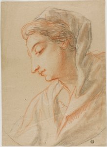 Perfil busto de mulher de Valerio Castello