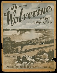 O Wolverine, c.1770-1959 (gravura) de Vandersloot Music Publishing Company