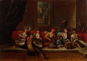 Fuzileiros navais da marinha otomana, década de 1730