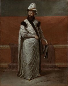 Nevsehirli Damat Ibrahim Pasha, grão-vizir do Império Otomano, ca 1728