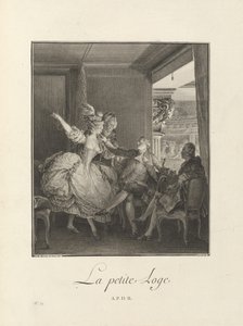 Impressões para uso na História dos Costumes e Trajes... (volume III) de Various Artists after Jean Michel Moreau